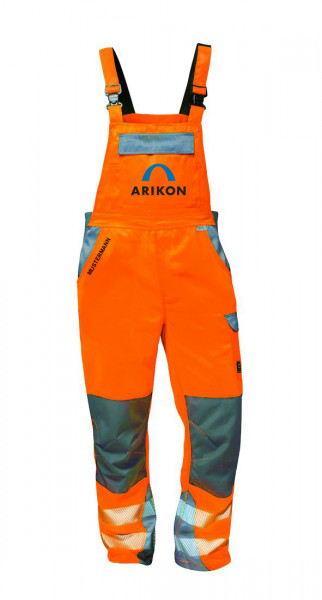 Latzhose Warnschutz - inkl. Logo